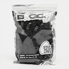 BAGGY ROPE LACES 14mm SET 120cm schwarz