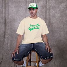 Sprite x SNIPES Spark Oversized T-Shirt beige