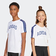 adidas Originals College Tee M brown blanco