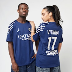 Jordan Vitinha / No. 17 / PSG Nike Stadium Fourth 2024/25 bleu