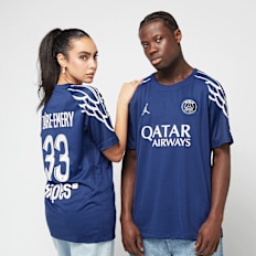 Jordan Zaïre-Emery / No. 33 / PSG Nike Stadium Fourth 2024/25 blu