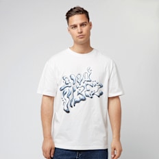 Mister Tee Good Vibez Chrome Oversize Tee branco