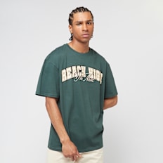 Mister Tee Reach High Fear None Oversize Tee grün