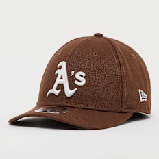 New Era 9FORTY MCROWN Oakland Athletics brown castanho