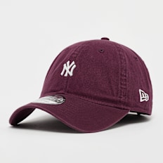 New Era 9TWENTY Mini Washed New York Yankees burgundy/white rouge