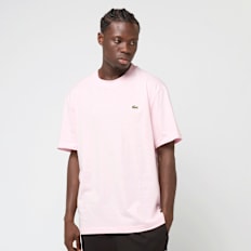 Lacoste T-Shirt faded black różowy