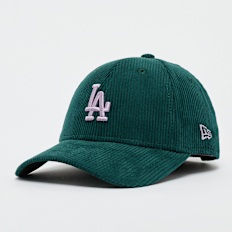 New Era FEMALE 9FORTY Cord Los Angeles Dodgers dark green/lt purple vert