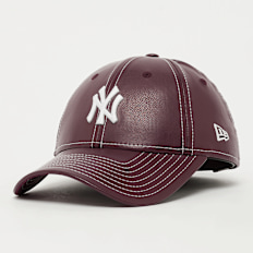 New Era FEMALE 9FORTY Topstitch PU New York Yankees burgundy/white rot