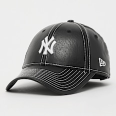 New Era FEMALE 9FORTY Topstitch PU New York Yankees crna