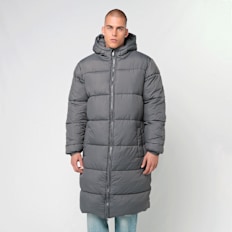 Urban Classics Long Puffer Coat gris