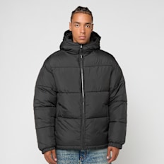 Urban Classics Shiny Puffer Jacket With Hood negro