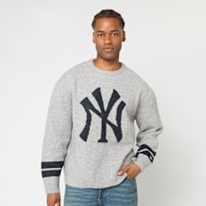 New Era MLB Knit Sweater New York Yankees grijs