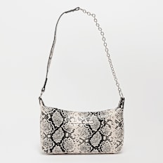 Karl Kani Retro Snakeskin Shoulder Bag beige