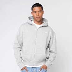 Pegador Logo Oversized Sweat Jacket grigio