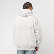 Pegador Colne Logo Oversized Sweat Jacket grau