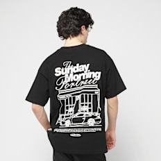 Another Cotton Lab Sunday Morning T-Shirt negro