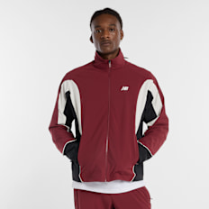 New Balance In Game Woven Track Jacket vermelho