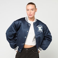 Karl Kani Signature Bowling Jacket bleu