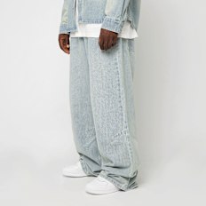 Karl Kani OG K Washed Western Relaxed Baggy Jeans azul