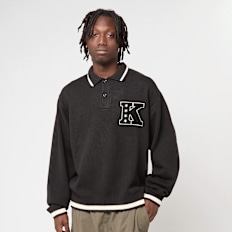 Karl Kani Star K Knit Poloshirt schwarz