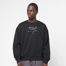 HALO Graphic Boxy Crew schwarz