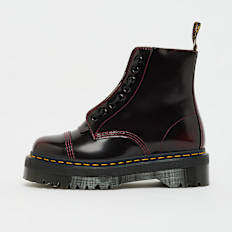 Dr. Martens Sinclair dark taupe orleans czerwony