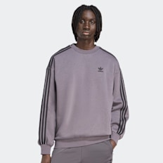 adidas Originals Oversize Crew ljubičasta