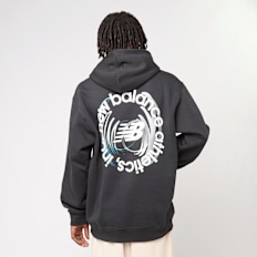 New Balance Light Trails Graphic Hoodie schwarz
