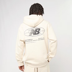 New Balance Globe Graphic Hoodie bege