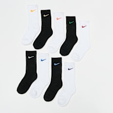 Nike 9 PACK - NHN HOLIDAY  CREW BOX SET white,black zwart