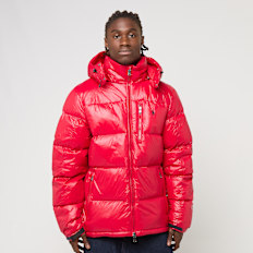 Polo Ralph Lauren GRHM JKT-INSULATED-BOMBER red glossy zwart