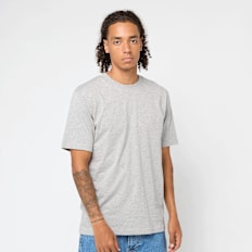 Decibel Slim Fit Tee Grey Melange cinzento