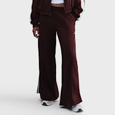 Nike Sportswear Mid-Rise Wide-Leg Track Pants rot