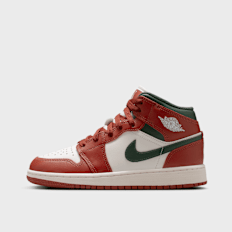 Jordan Air Jordan 1 Mid (GS) blanc