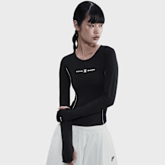Nike Sportswear Shox Long-Sleeve Top crna