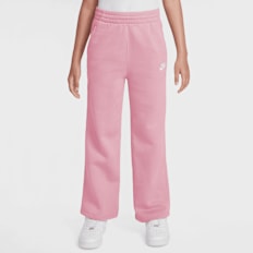 Nike   Sportswear Club Fleece Wide-Leg Pants roza