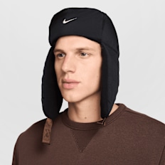 Nike Fly Unstructured Puffer Trapper Cap zwart
