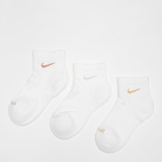Nike 3 PACK - Everyday Plus blanco