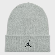 Jordan Peak Satin-Lined Beanie grau