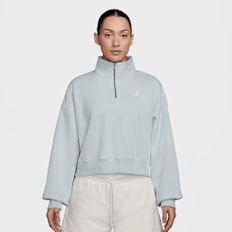 Jordan Brooklyn Fleece 1/4-Zip Top azul