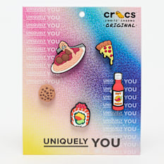 Crocs Jibbitz Food Please 5 Pack multicolore