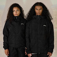 SNIPES Technical Trackjacket 125mm x SNIPES zwart