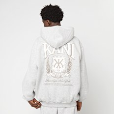 Karl Kani Kani Script Emblem Zip Hoodie siva