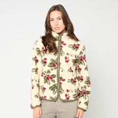Karl Kani Metal Signature Floral Teddy Trackjacket multicolor