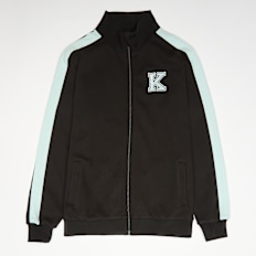 Karl Kani Retro Patch Trackjacket Junior schwarz