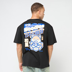 Mister Tee Yummy Noodles Oversize Tee black zwart