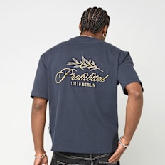 Prohibited Leaf Tee azul
