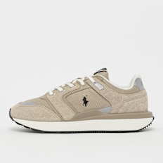 Polo Ralph Lauren Train 89 Suede-Paneled Sneaker beige