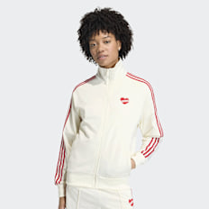 adidas Originals Firebird Loose Tracktop blanco