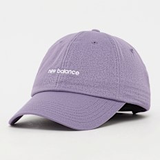 New Balance 6 Panel Linear Logo Hat pourpre